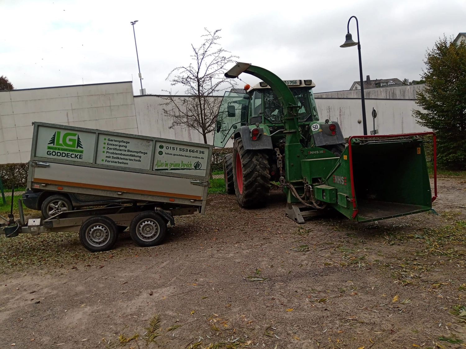 Wald- und Gartenpflege Göddecke – Baumfällung